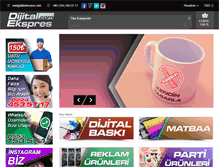 Tablet Screenshot of dijitalekspres.com